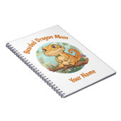 Custom Bearded Dragon Mom Notebook Notizblock (Rechte Seite)
