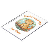 Custom Bearded Dragon Mom Notebook Notizblock (Linke Seite)