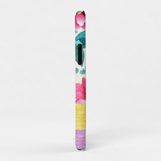 Custom beautiful feminine botanical pattern Case-Mate iPhone hülle (Hinten/Rechts)