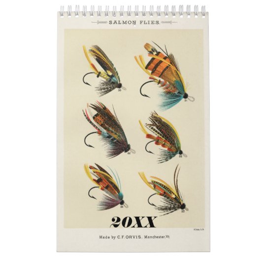 Custom Beautiful Flies Insect Collection 2024 Kalender (Titelbild)