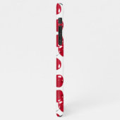 Custom Beautiful Fresh Red Cherry Muster iPhone Hülle (Linke Seite)