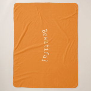 Custom Beautiful Name Throw Blanket - Große Größe Sherpadecke