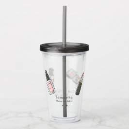 Custom Beauty Beruflich Acrylic Tumbler Acryltrinkbecher