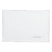 Custom Bed Pillow Kissenbezug (Rückseite)