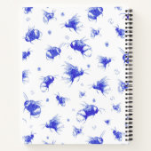 Custom Bee Journal Gift for Travel and Notes Notizblock (Rückseite)