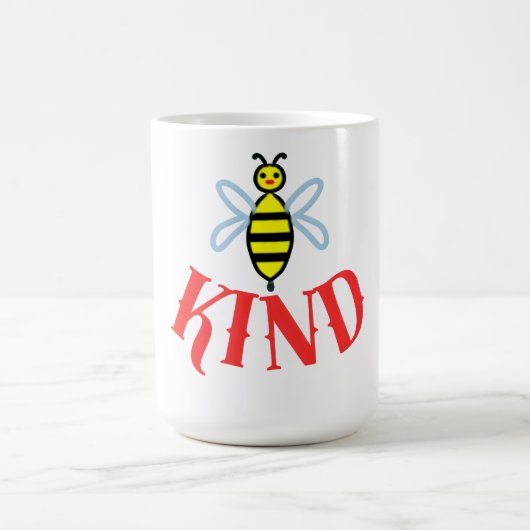 Custom Bee Kind Personalized Gift  Kaffeetasse (Mittel)