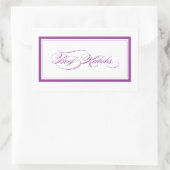 Custom_Beef Kabobs Rechteckiger Aufkleber (Tasche)
