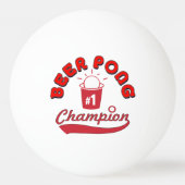 Custom Beer Pong Tischtennisball (Vorderseite)