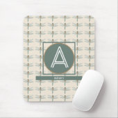 CUSTOM BEIGE TRENDY DRAGONFLY MOUSEPAD (Mit Mouse)