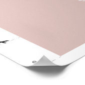 Custom Belly Band - Value Cardstock Paper (Matte) Poster (Ecke)