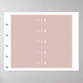 Custom Belly Band - Value Cardstock Paper (Matte) Poster (Vorne)