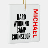 CUSTOM-Berater für harte Arbeit Keramikornament (Rechts)