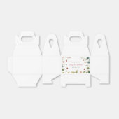 Custom Berry First Birthday Strawberry Geschenkschachtel (Ungefaltet)