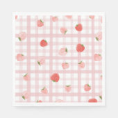 Custom Berry Party Napkins Serviette (Vorderseite)