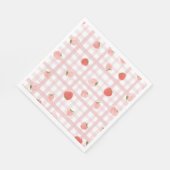 Custom Berry Party Napkins Serviette (Ecke)
