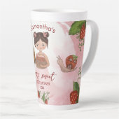 Custom Berry Sweet Baby Shower Keepake Tasse (Rechte Ecke)