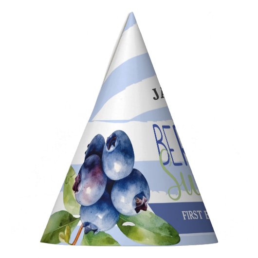 Custom Berry Sweet Birthday Hat Partyhütchen (Links)