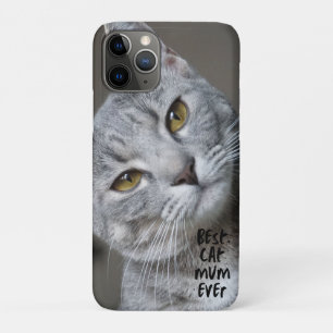 Custom Best cat Mama Ever Modern Cat Foto Case-Mate iPhone Hülle