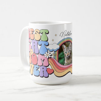 Custom Best Cat Mama je Personalisiert Coffee Tass Kaffeetasse