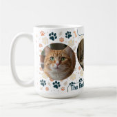 Custom Best Cat Mom Ever Coffee Mug – Personalized Kaffeetasse (Links)