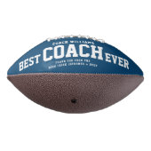 Custom BEST COACH EVENT Modernes Cool Dankeschön F Football (Gedreht 270)