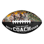 Custom BEST COACH EVENT Modernes Cool Dankeschön F Football (Vorderseite)