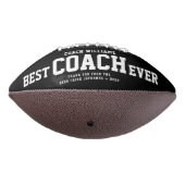 Custom BEST COACH EVENT Modernes Cool Dankeschön F Football (Gedreht 270)