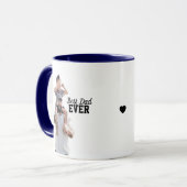 Custom Best Dad Ever Probably Gift Tasse (Vorderseite Links)