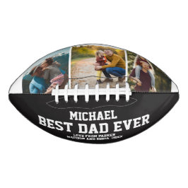 Custom Best Dad Ever Sports Happy Father's Day  Football