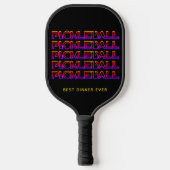 Custom BEST DINKER EVER Pickleball Schläger (Vorderseite)