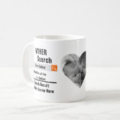 Custom Best Father Search result Foto Kaffeetasse (Vorderseite Links)