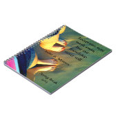 Custom Best Friend Beach Erinnerungen Notizblock (Linke Seite)