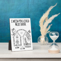 Custom Best Friend Geschenk ich wünschte, Sie lebe