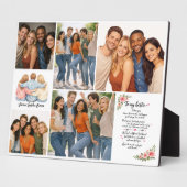 Custom Best Friend – Perfect Friendship Day Fotoplatte (Seite)