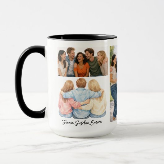 Custom Best Friend – Perfect Friendship Day Tasse (Links)