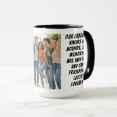 Custom Best Friend – Perfect Friendship Day Tasse (VorderseiteRechts)