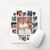 Custom Best Friends 15 Foto Collage Mousepad (Mit Mouse)