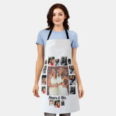 Custom Best Friends 15 Foto Collage Schürze (Getragen)