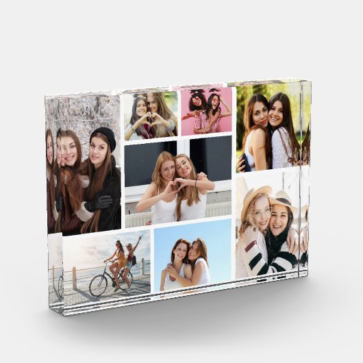 Custom Best Friends Collage Fotoblock (Links)