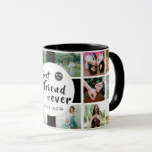 Custom Best Friends Forever 16-Foto Collage Tasse (VorderseiteRechts)
