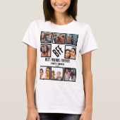Custom Best Friends Forever BESTE FREUNDIN 8 FotoC T-Shirt (Vorderseite)