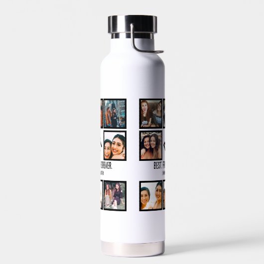Custom Best Friends Forever BESTE FREUNDIN 8 FotoC Trinkflasche (Links)