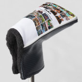 Custom Best Friends Forever Brothers Foto Collage Golf Headcover (3/4 Vorderseite)