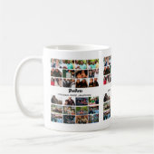 Custom Best Friends Forever Brothers Foto Collage Kaffeetasse (Links)