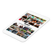 Custom Best Friends Forever Brothers Foto Collage Magnet (Linke Seite)