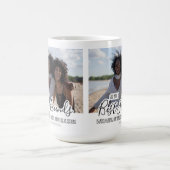Custom Best Friends Foto Trendy Friendship Kaffeetasse (Mittel)