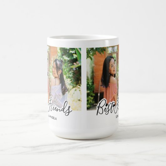 Custom Best Friends Foto Verwandlungstasse (Zentrum)
