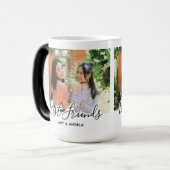 Custom Best Friends Foto Verwandlungstasse (Vorderseite Links)