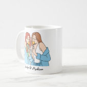 Custom Best Friends Geschenkgutscheine Freundschaf Kaffeetasse (Vorderseite Links)