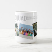 Custom Best Friends Squad Foto Kaffeetasse (Mittel)